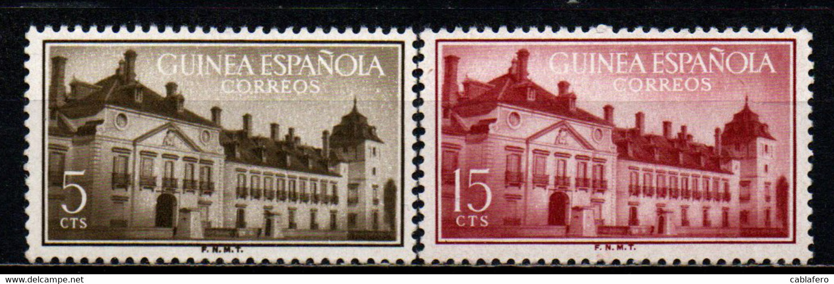 GUINEA SPAGNOLA - 1955 - Palace Of Pardo - Treaty Of Pardo, 1778 - MH - Guinea Española