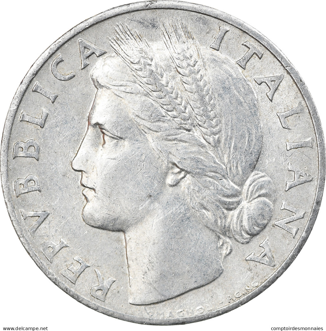 Monnaie, Italie, Lira, 1948, Rome, SUP, Aluminium, KM:87 - 1 Lire