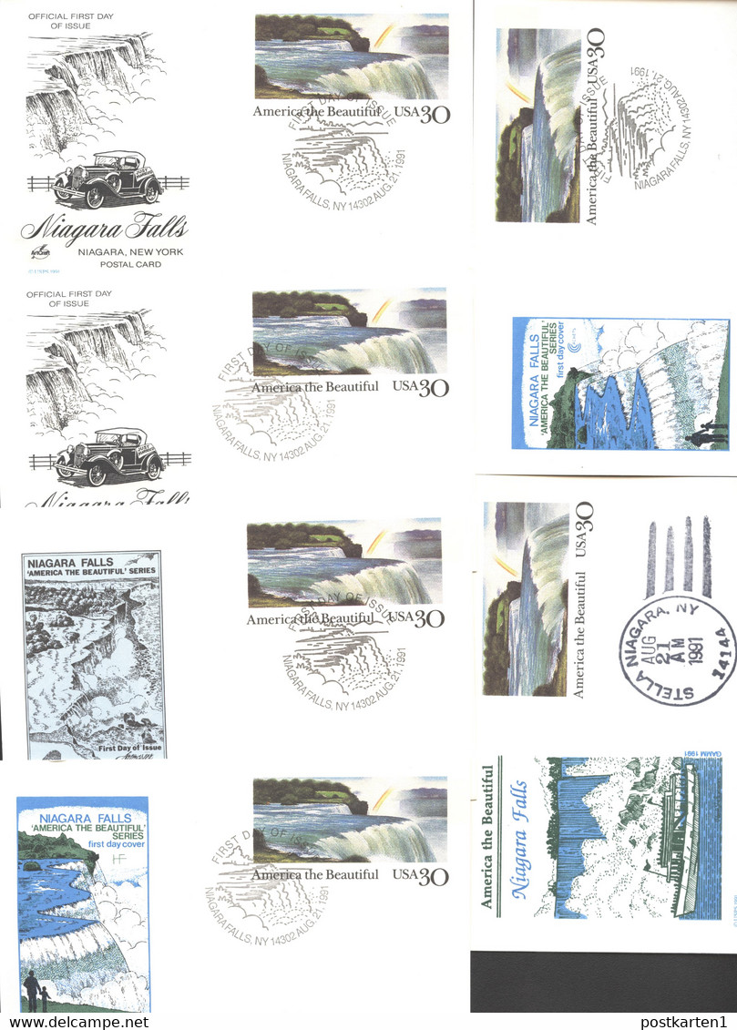 UX158 6 Postal Cards FDC 1991 - 1981-00