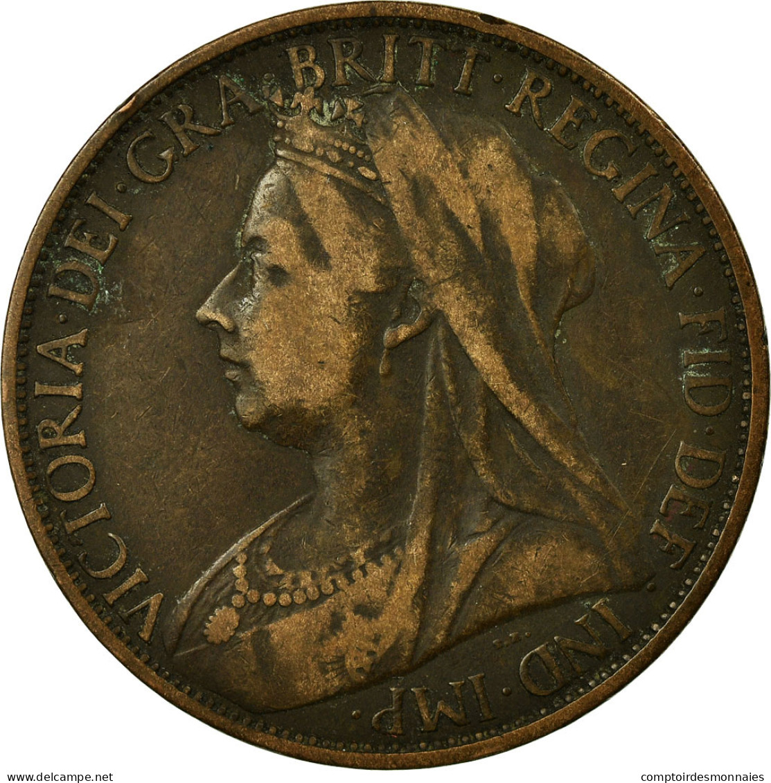Monnaie, Grande-Bretagne, Victoria, Penny, 1899, TB+, Bronze, KM:790 - D. 1 Penny