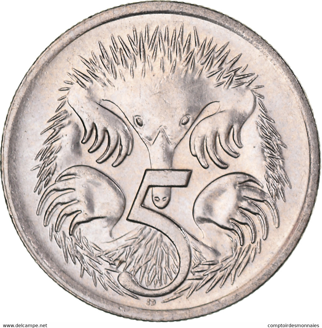 Monnaie, Australie, 5 Cents, 1996 - 5 Cents