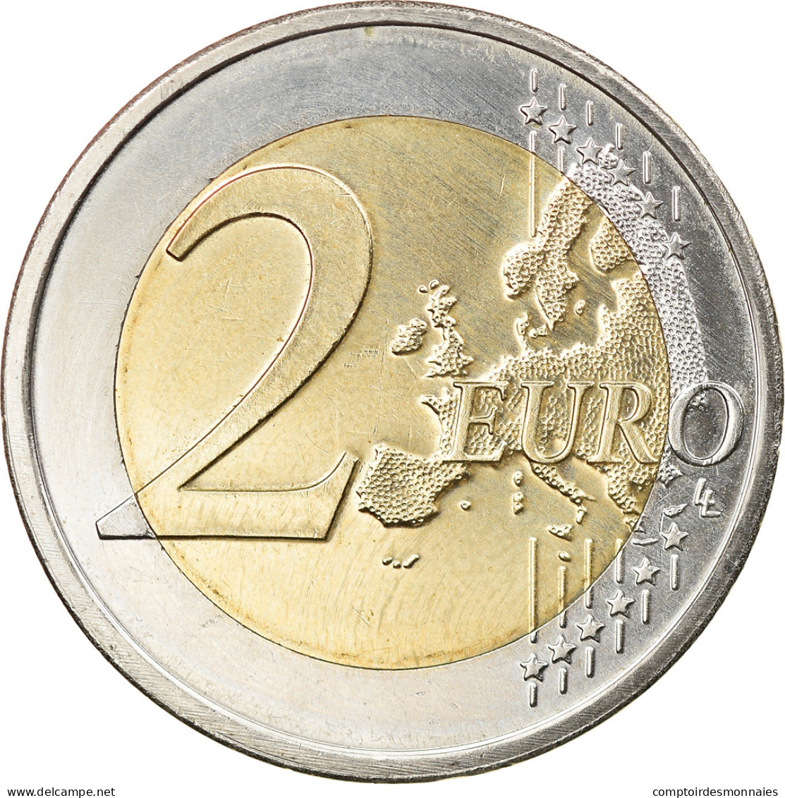 Slovénie, 2 Euro, Primoz Trubar, 2008, SPL, Bi-Metallic - Slowenien