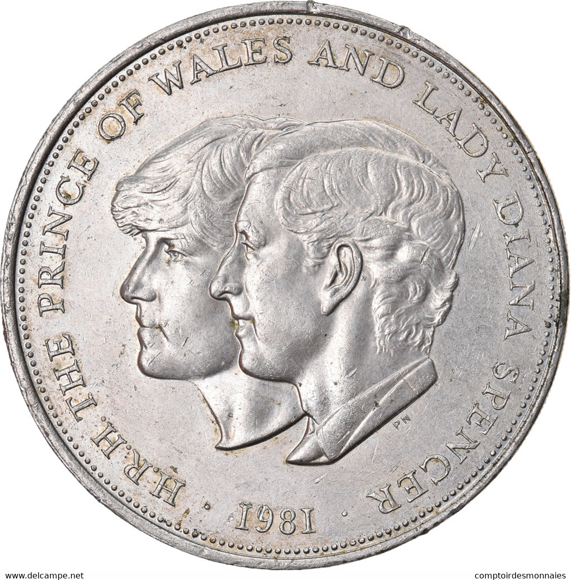 Monnaie, Grande-Bretagne, Elizabeth II, 25 New Pence, 1981, TB+, Copper-nickel - 25 New Pence