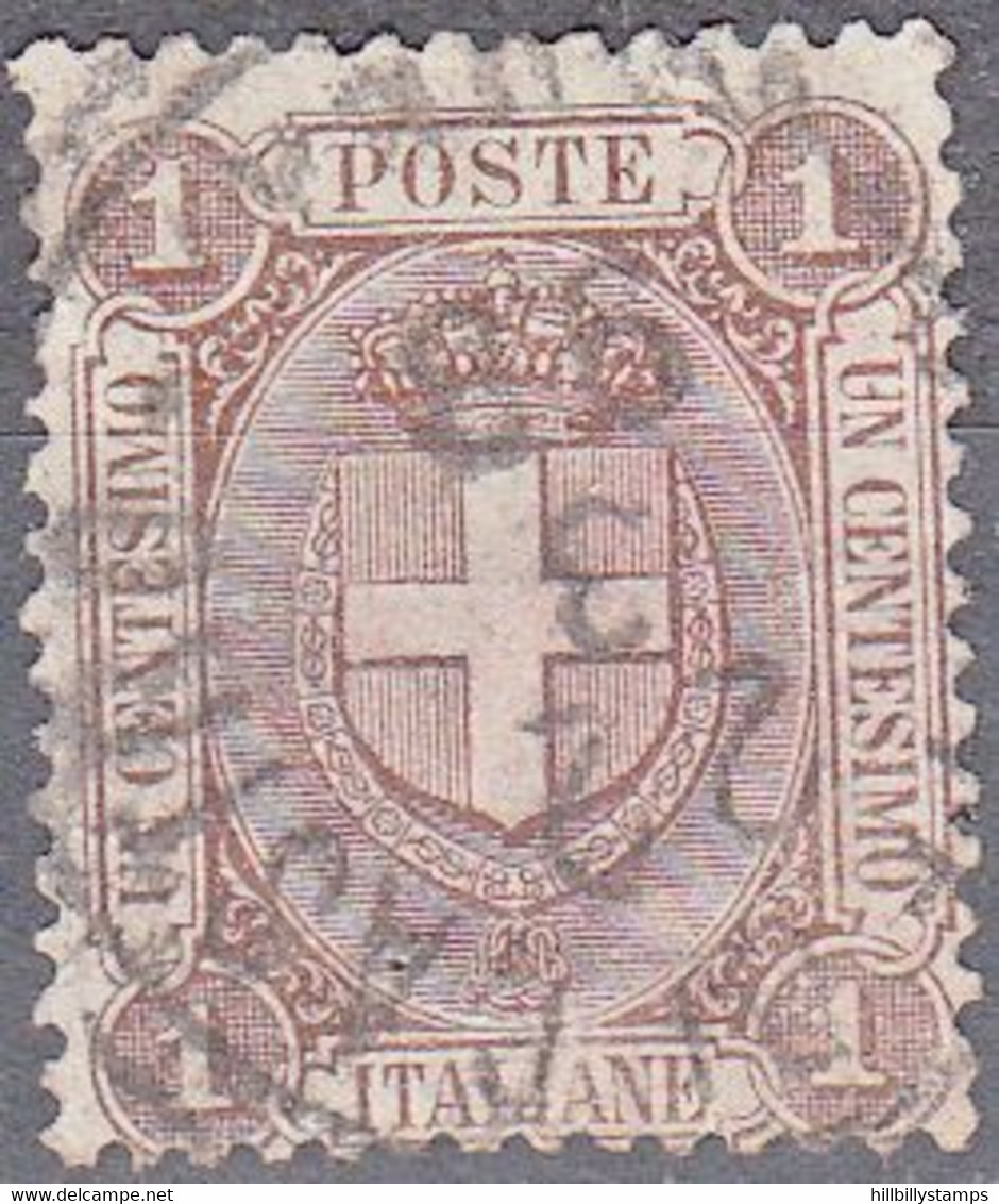 ITALY   SCOTT NO 73  USED  YEAR  1896 - Usati