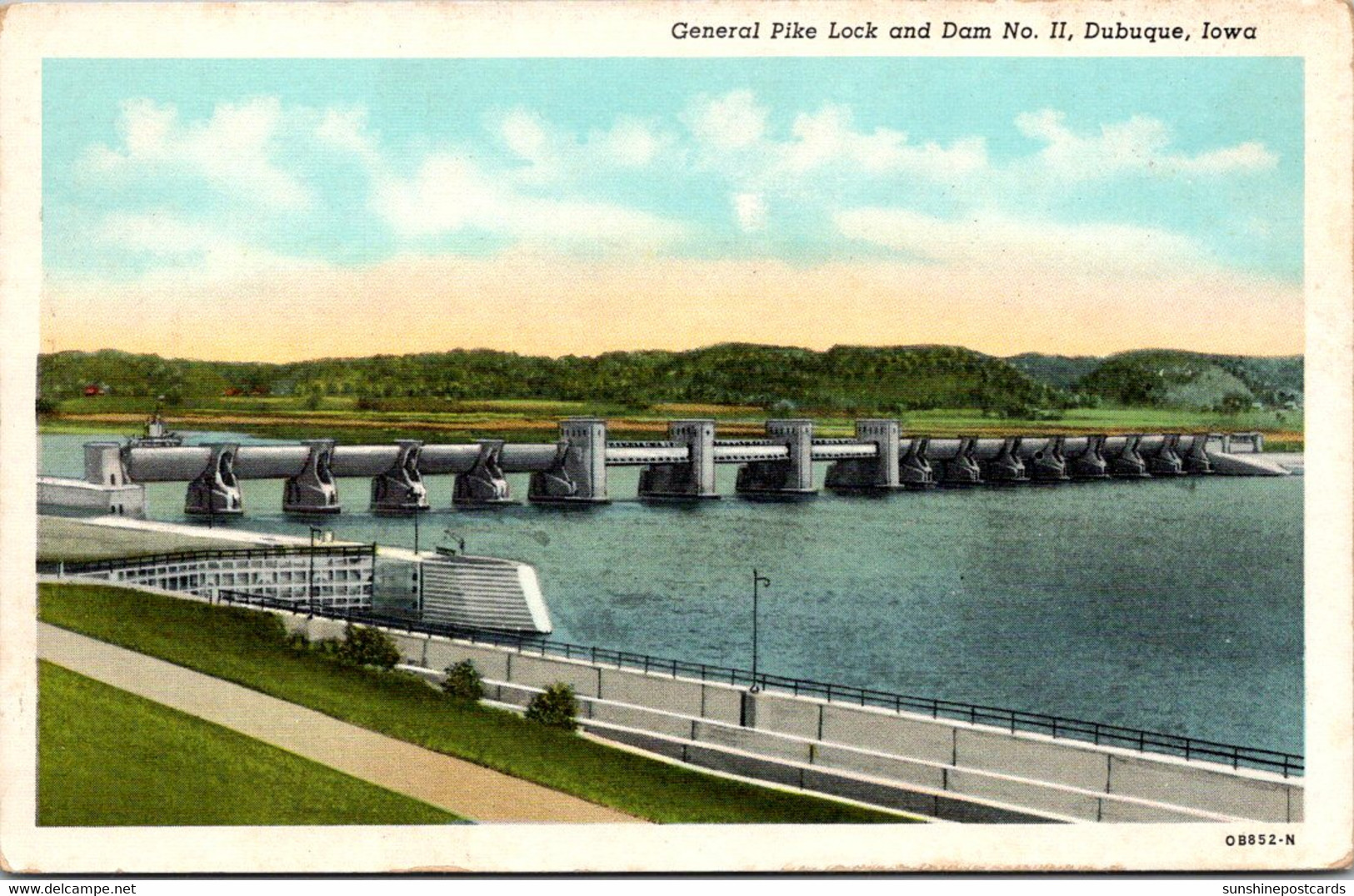 Iowa Dubuque General Pike Lock And Dam No II - Dubuque