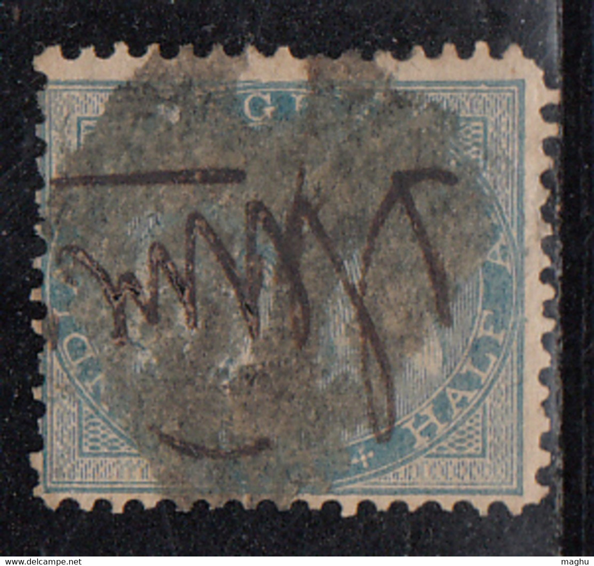 C ??? / Madras / Cooper 6b / Renouf Type , British East India Used, Early Indian Cancellations - 1854 East India Company Administration