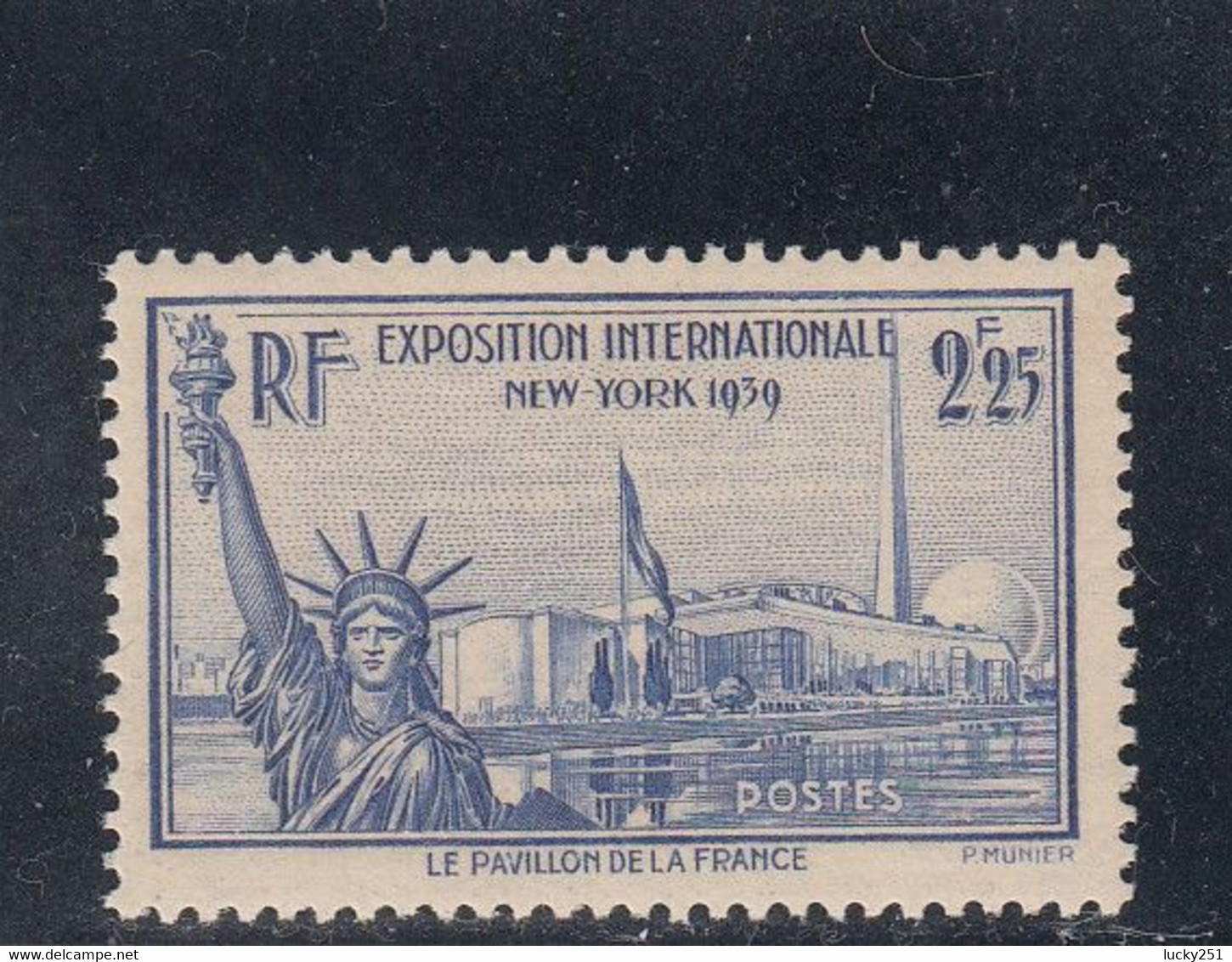 France - Année 1939 - Neuf** - N°YT 426 - Expo Intern. De Nem York - Unused Stamps