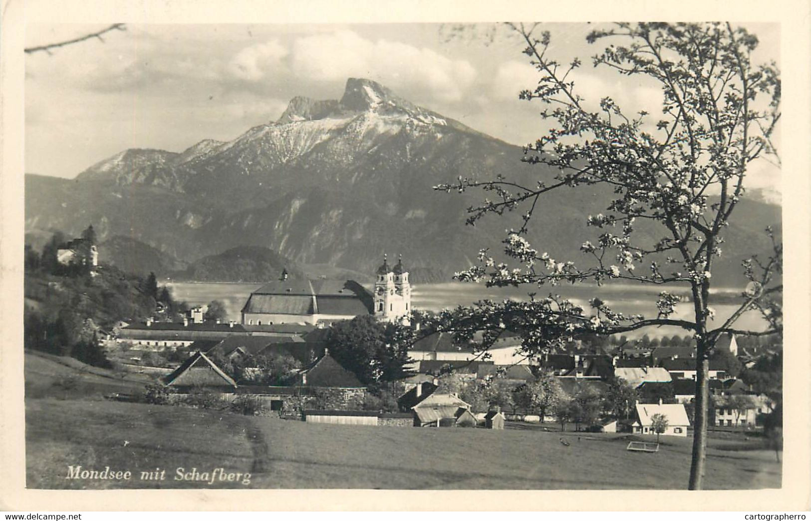 Austria - Mondsee Mit Schafberg - Mondsee