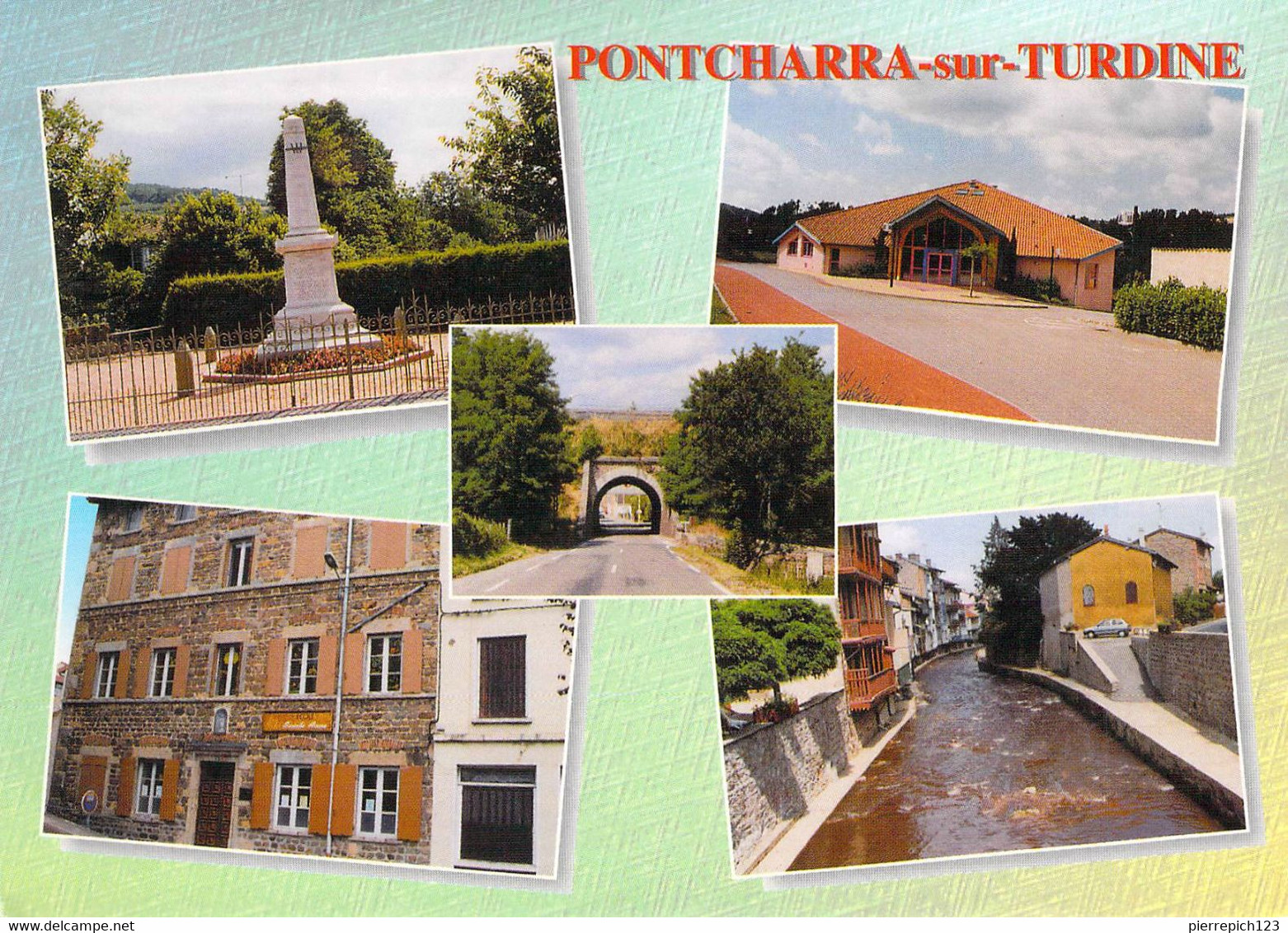 69 - Pontcharra Sur Turdine - Multivues - Pontcharra-sur-Turdine