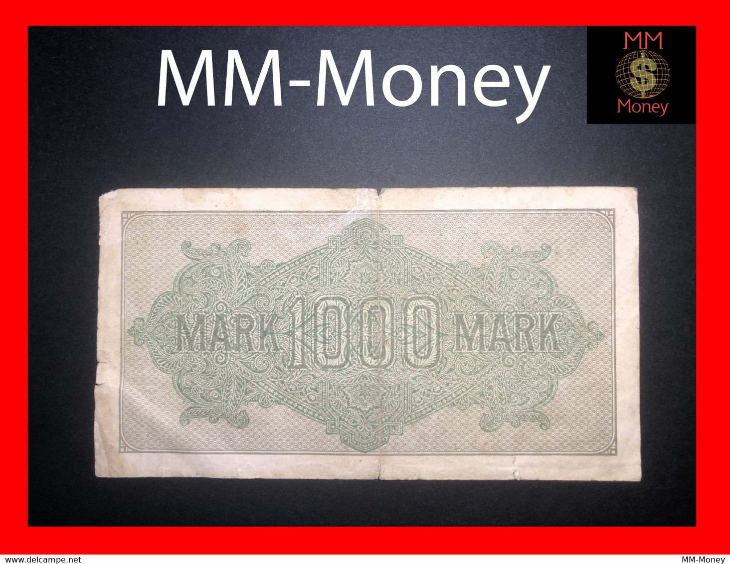 GERMANY  Reichsbanknote  1.000  1000 Mark  15.9.1922  P. 76  Fine - 1000 Mark