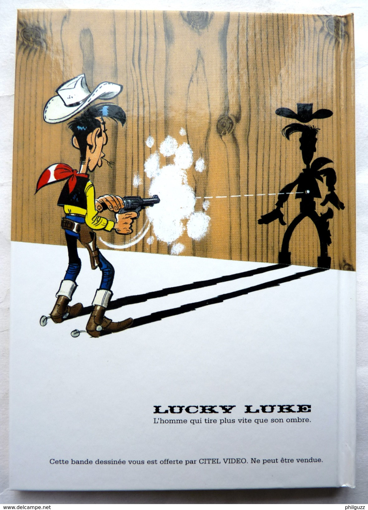 ALBUM BANDES DESSINEES Publicitaire CITEL Video LUCKY LUKE MORRIS Dalton City 2002 - Lucky Luke