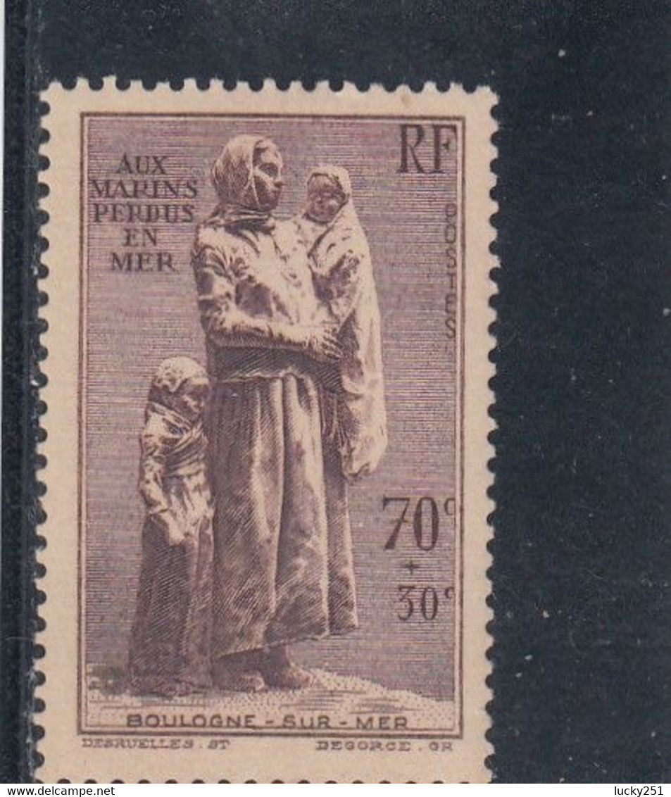 France - Année 1939 - Neuf** - N°YT 447 - Statue De Desruelles - Neufs