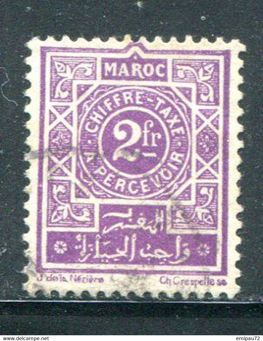 MAROC- Taxe Y&T N°54- Oblitéré - Portomarken