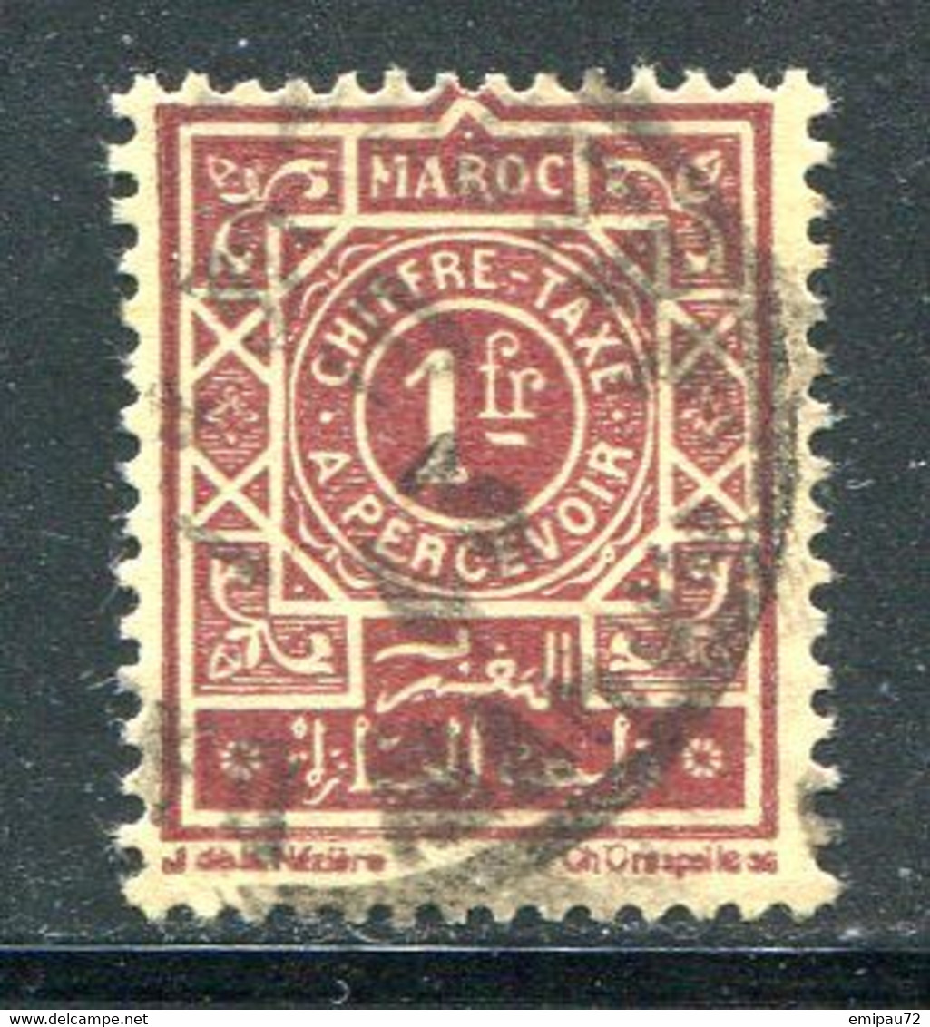 MAROC- Taxe Y&T N°53- Oblitéré - Portomarken