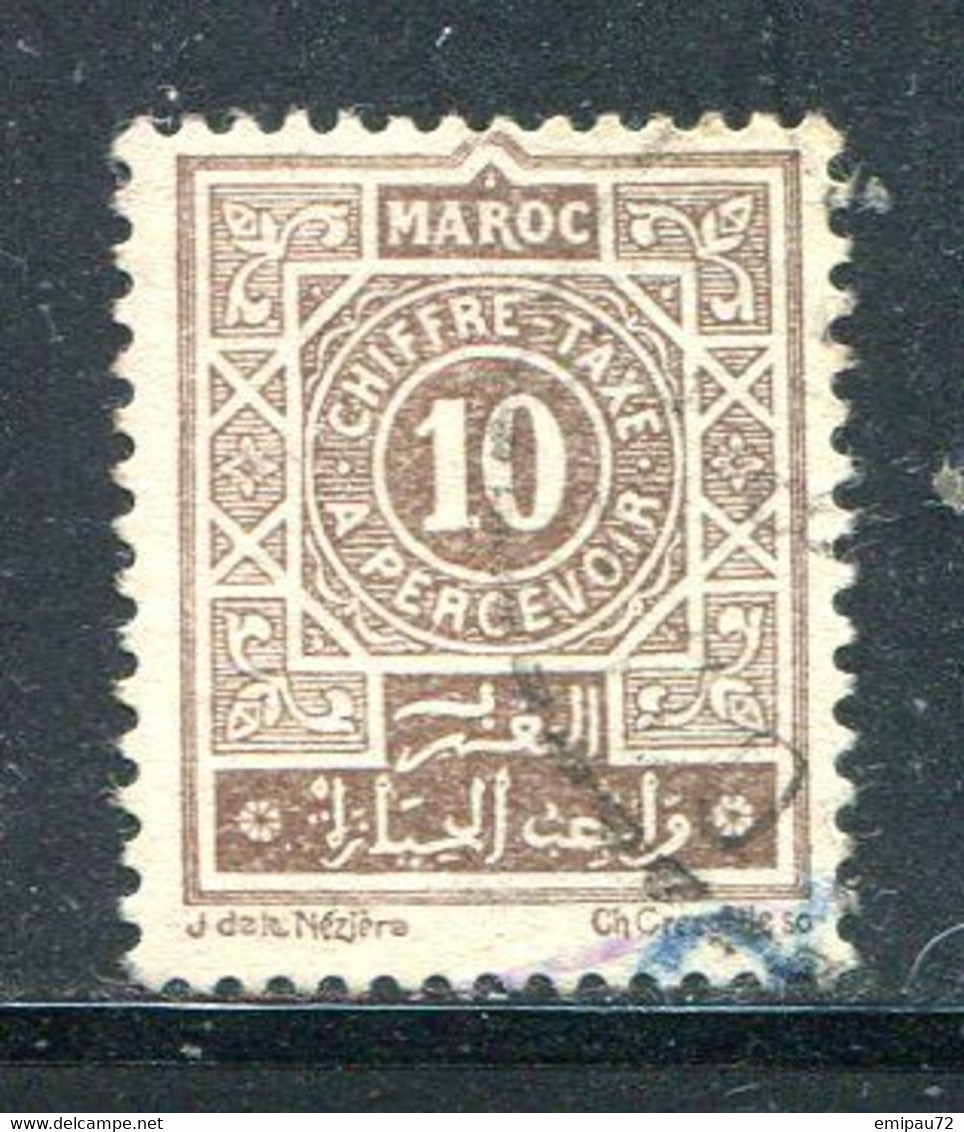 MAROC- Taxe Y&T N°29- Oblitéré - Portomarken