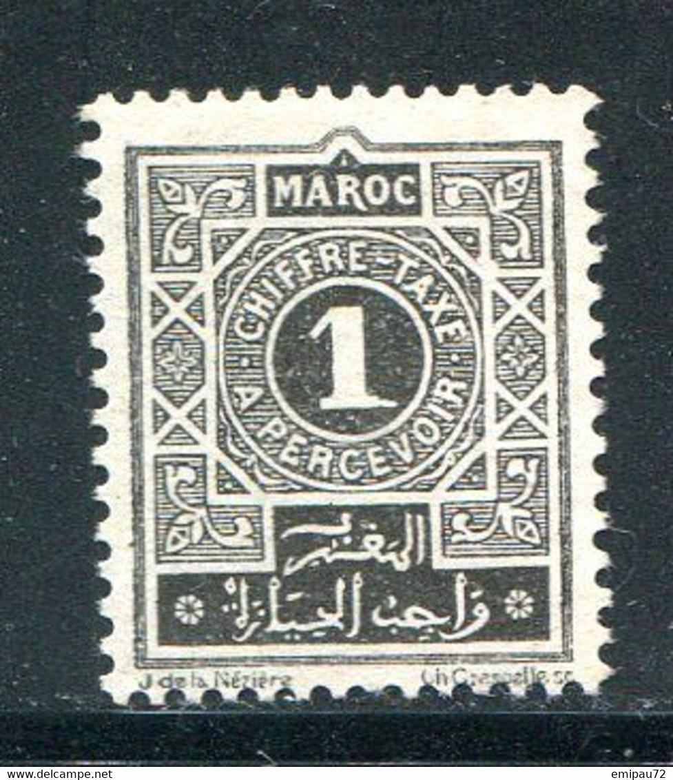 MAROC- Taxe Y&T N°27- Oblitéré - Portomarken