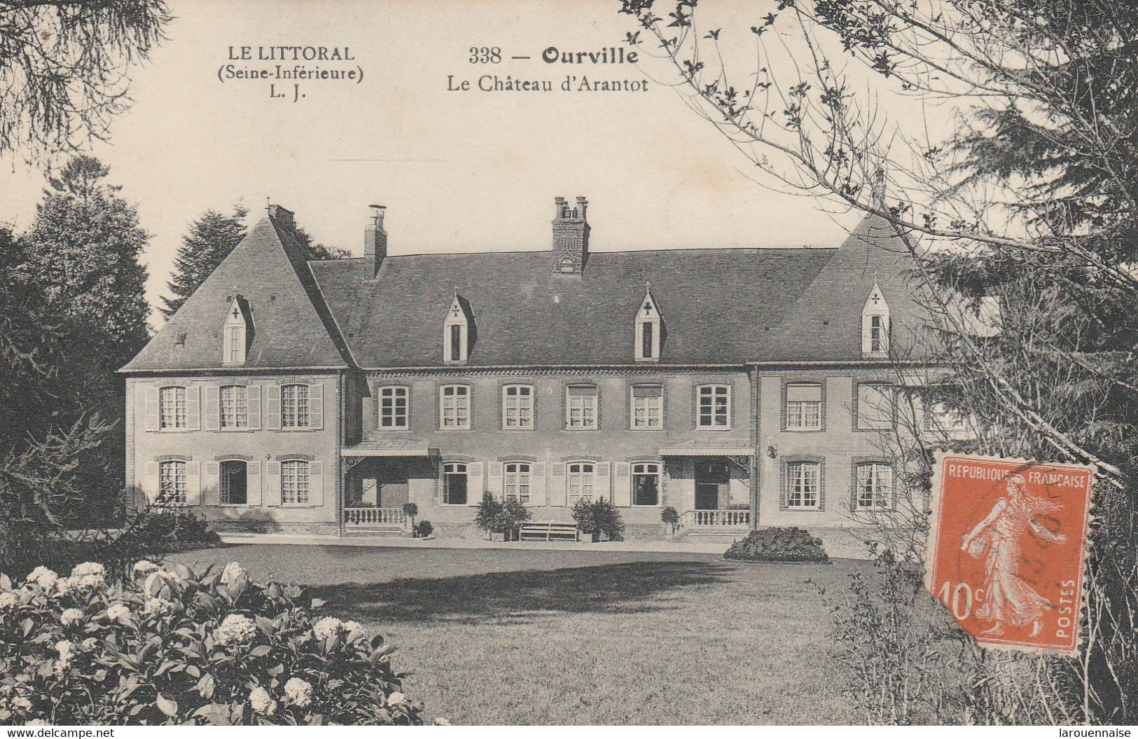 76 - OURVILLE - Le Château D' Arantot - Ourville En Caux