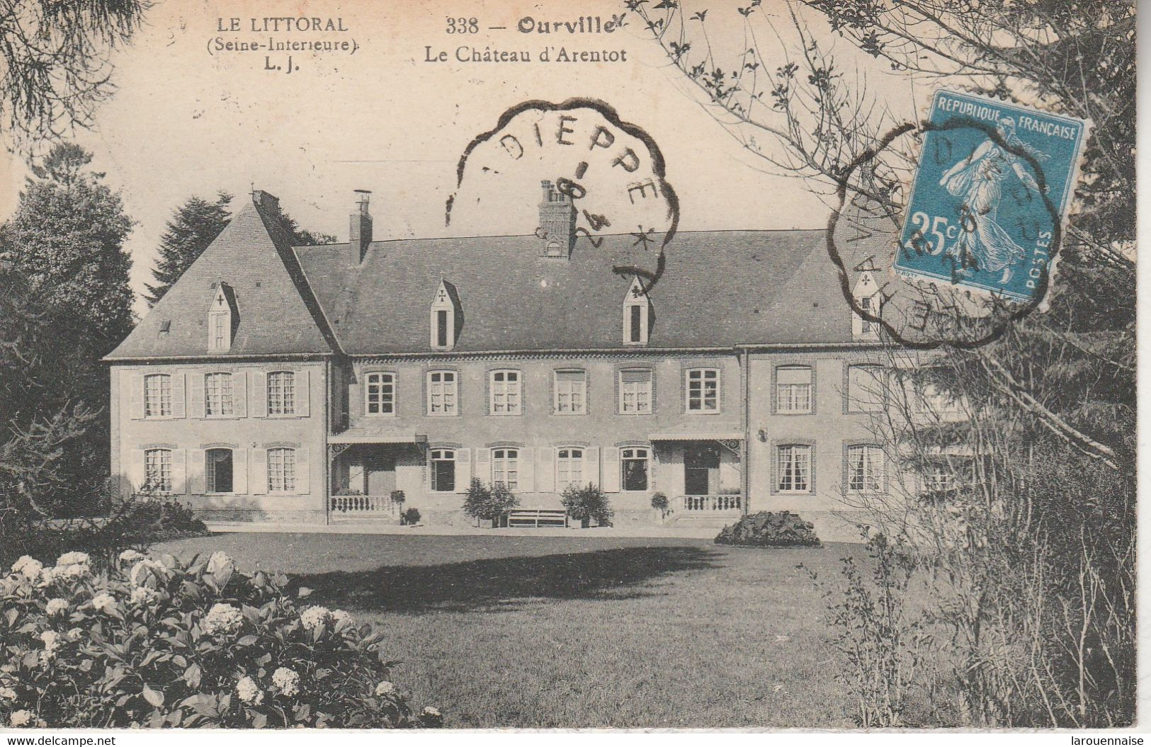 76 - OURVILLE - Le Château D' Arantot - Ourville En Caux