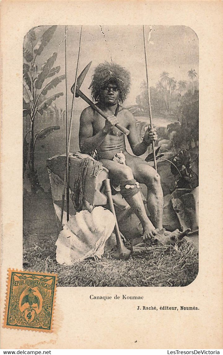 CPA NOUVELLE CALEDONIE - Canaque De Koumac - J Raché éditeur - - New Caledonia