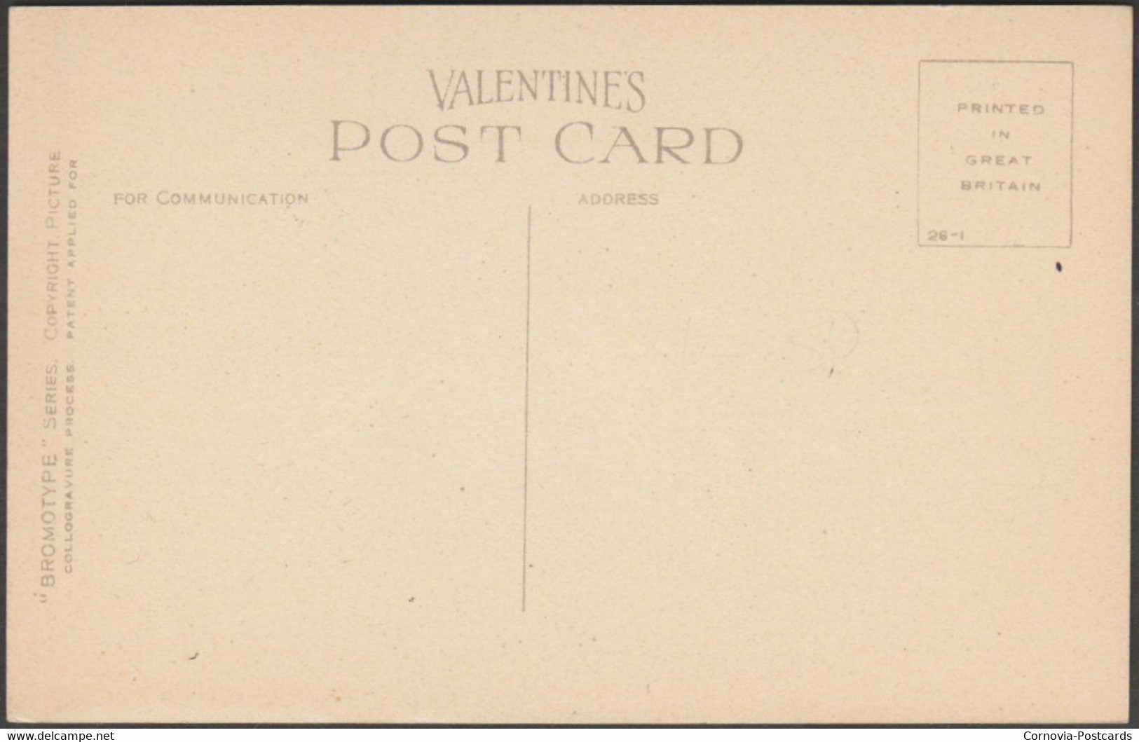 Lintrathen Loch, Angus, 1926 - Valentine's Postcard - Angus