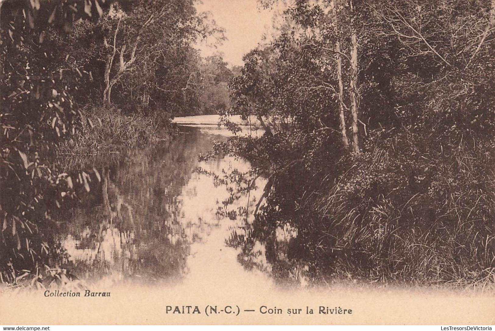 CPA NOUVELLE CALEDONIE - Paita - Coin Sur La Rivière - Collection Barrau - Nouvelle-Calédonie