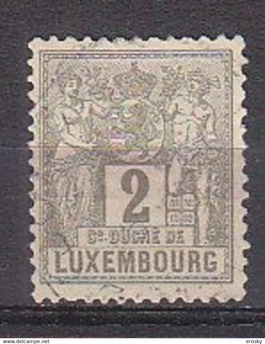 Q2692 - LUXEMBOURG Yv N°48 - 1882 Allégorie