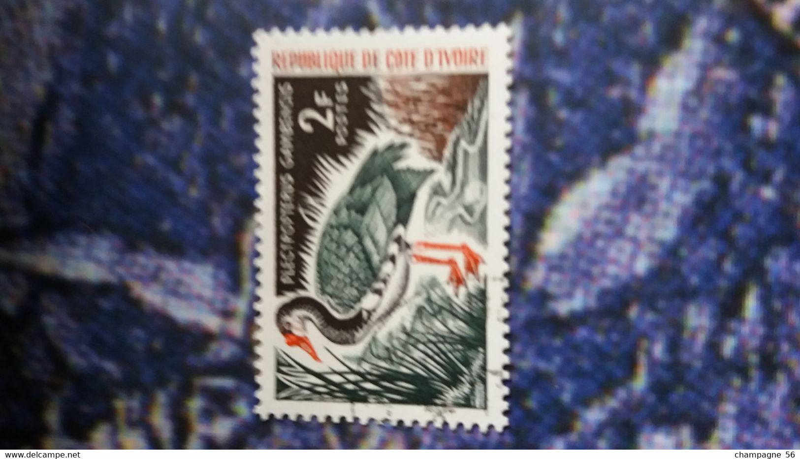 COTE D  IVOIRE 1966 N° 250  OBLITERE GOMME - Gänsevögel