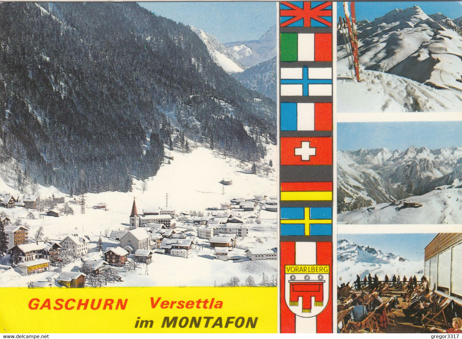 C859) GASCHURN - Versettla Im Montafon - Verschneit 1973 - Gaschurn