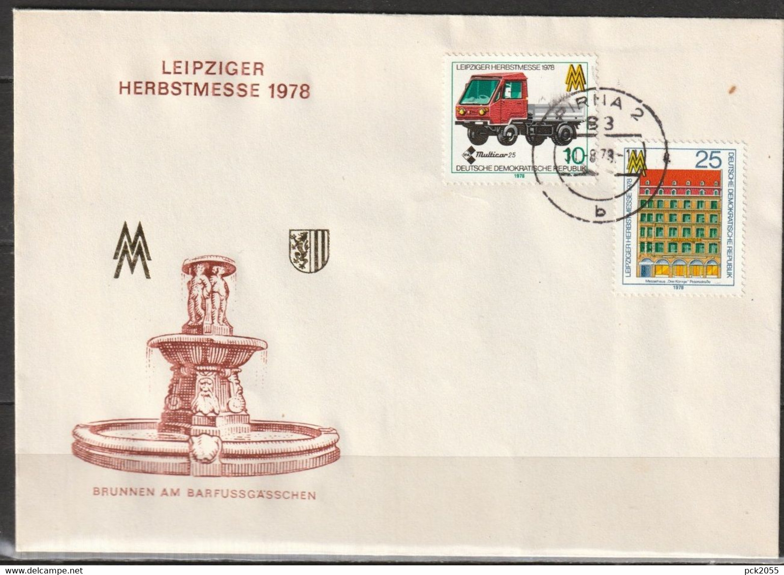 DDR 1978 MiNr.2353 - 2354  Leipziger Herbstmesse 1978 ( D 6725 ) Günstige Versandkosten - Cartas & Documentos