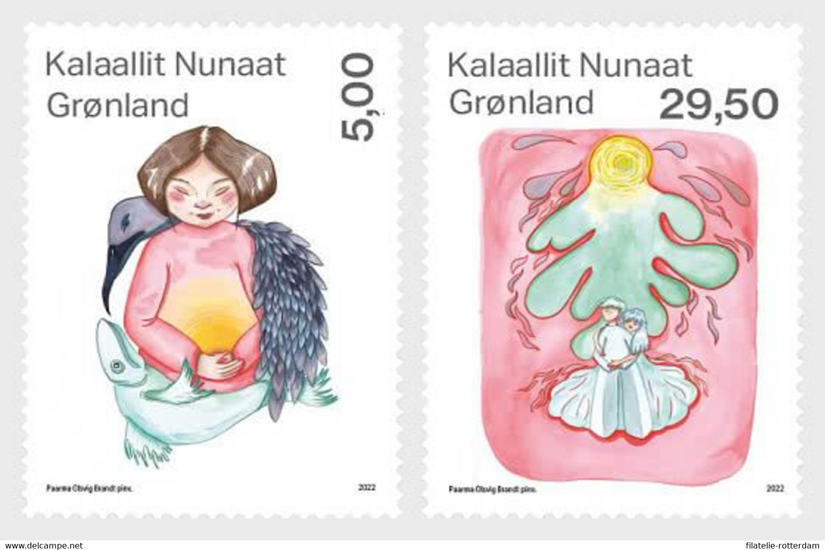 Groenland / Greenland - Postfris / MNH - Complete Set Milieu 2022 - Unused Stamps