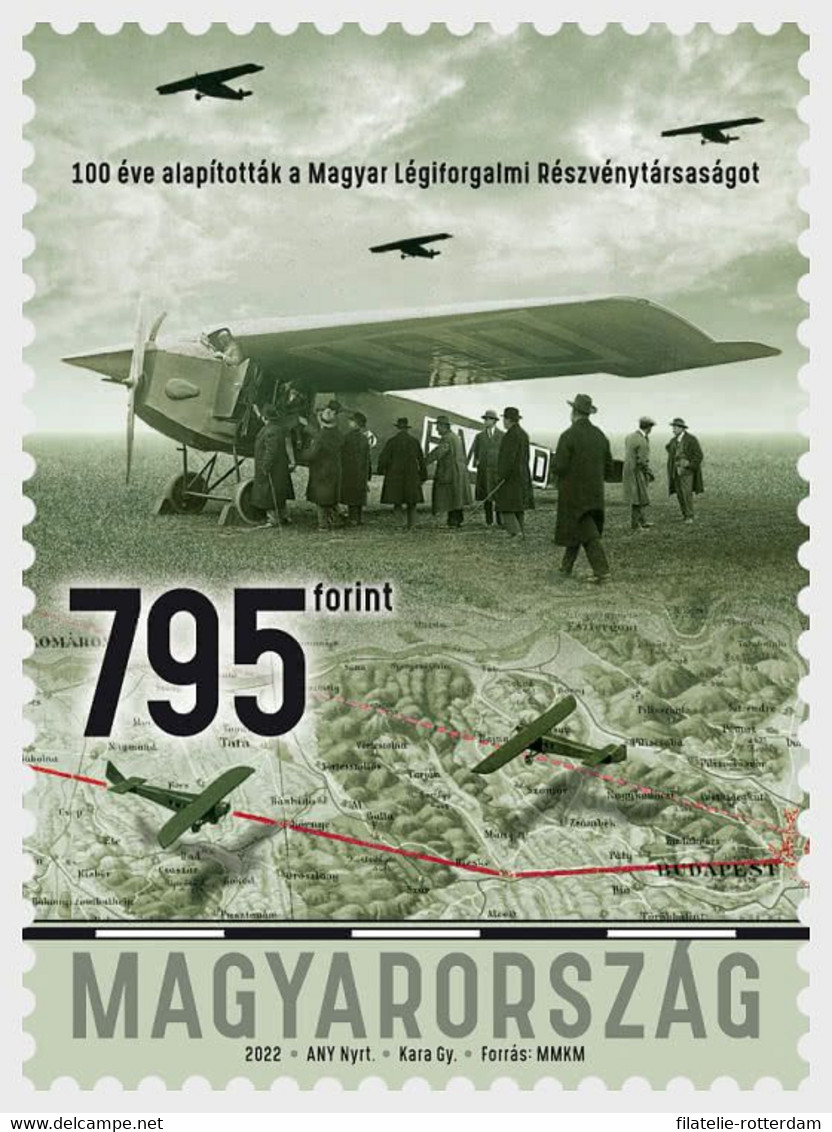 Hongarije / Hungary - Postfris / MNH - 100 Jaar Hongaarse Luchtvaart 2022 - Unused Stamps