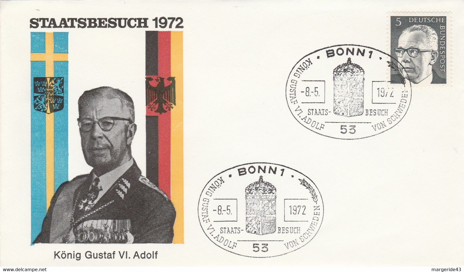 ALLEMAGNE LOT DE 61 DIFFERENTES FDC DE RFA