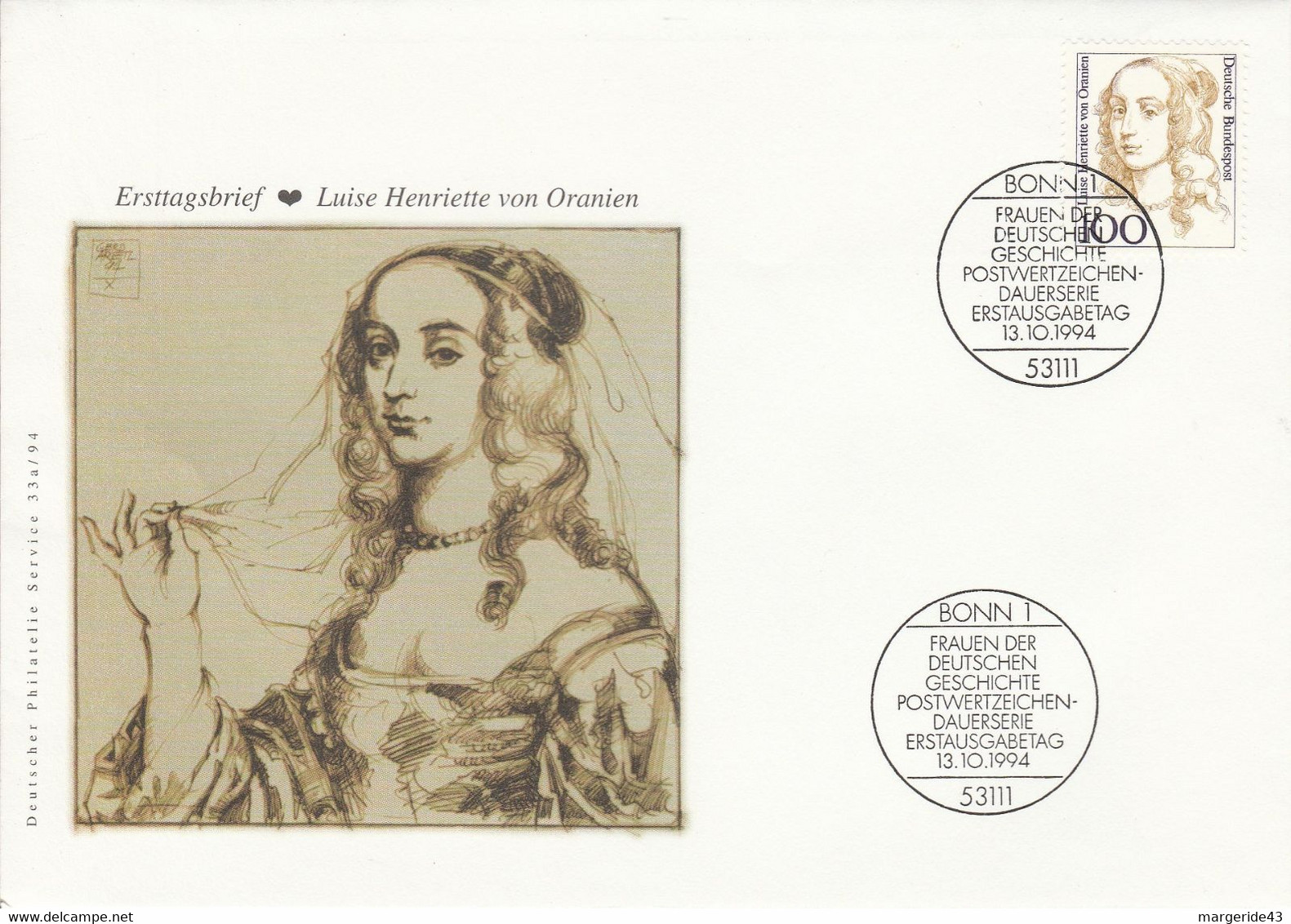 ALLEMAGNE LOT DE 61 DIFFERENTES FDC DE RFA