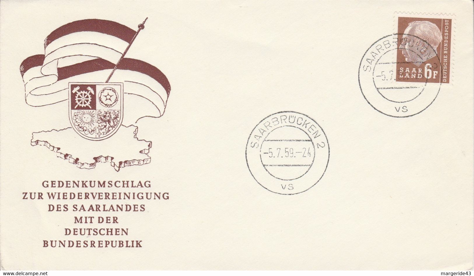 ALLEMAGNE LOT DE 61 DIFFERENTES FDC DE RFA