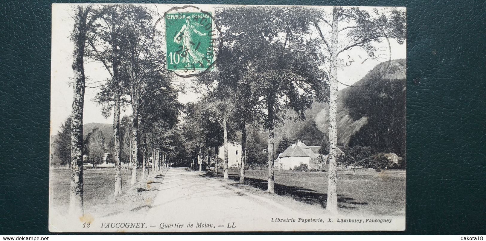 70 , Faucogney ,le Quartier De Molan En 1923 - Faucogney