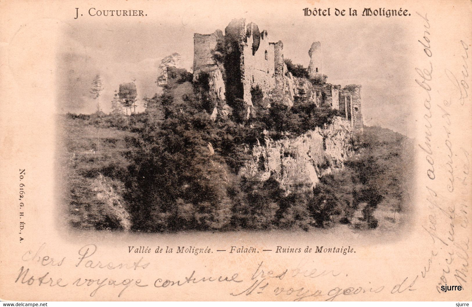 Ruines De MONTAIGLE Falaën / Onhaye - Vallée De La Meuse Molignée * - Onhaye