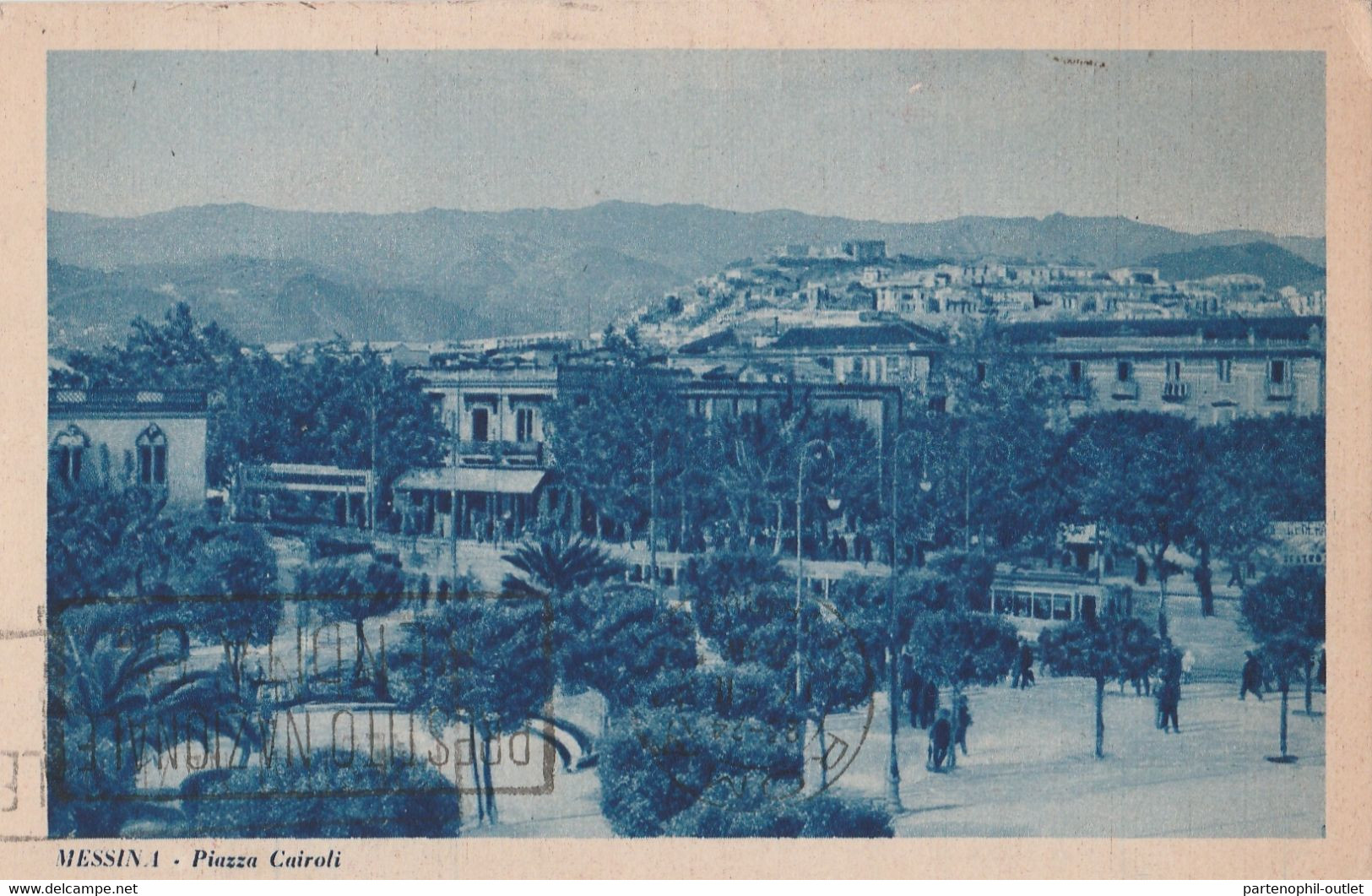 Cartolina - Postcard / Viaggiata  /  Sent /  Messina - Piazza Cairoli - Messina