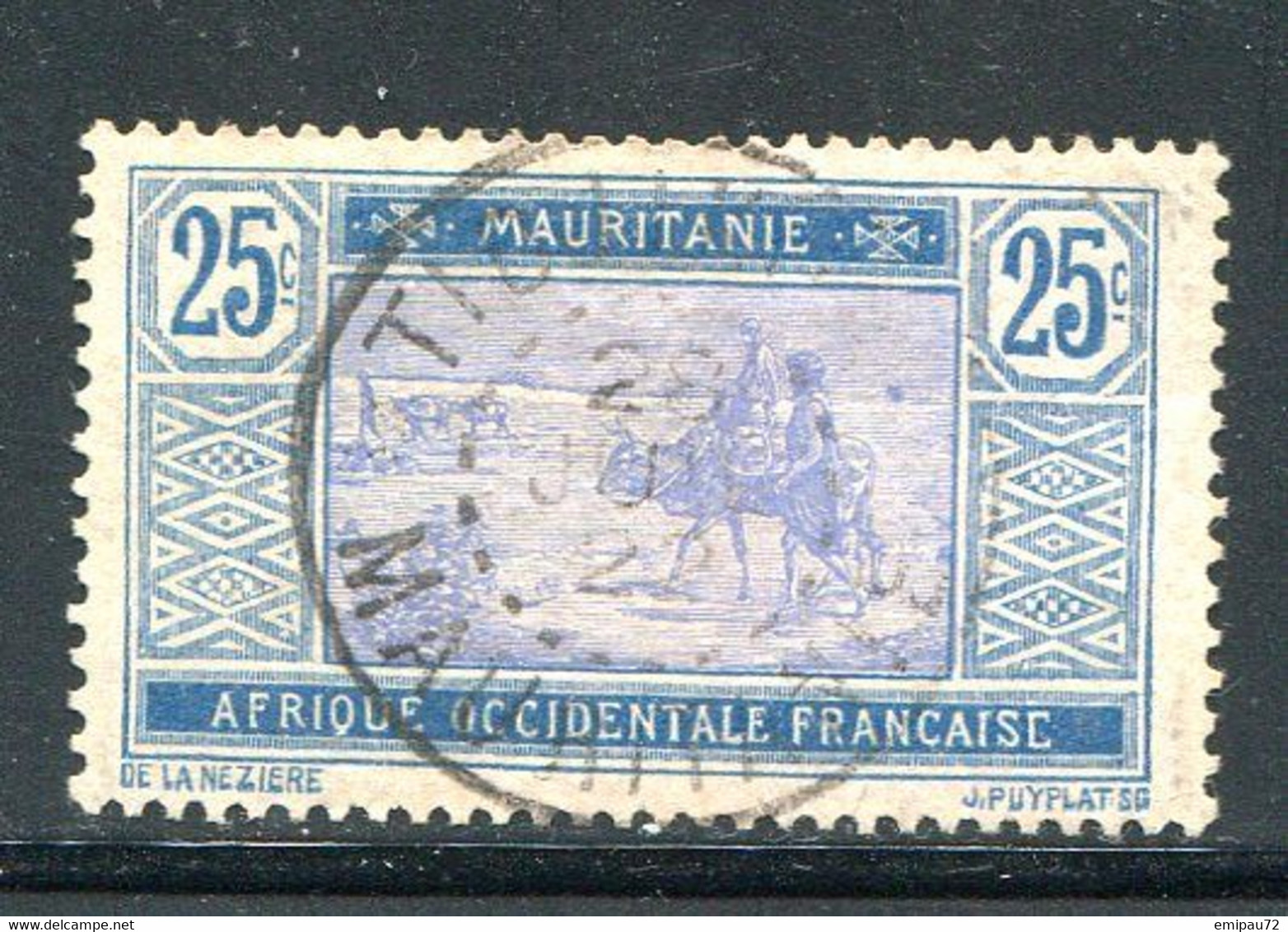 MAURITANIE- Y&T N°24- Oblitéré - Used Stamps