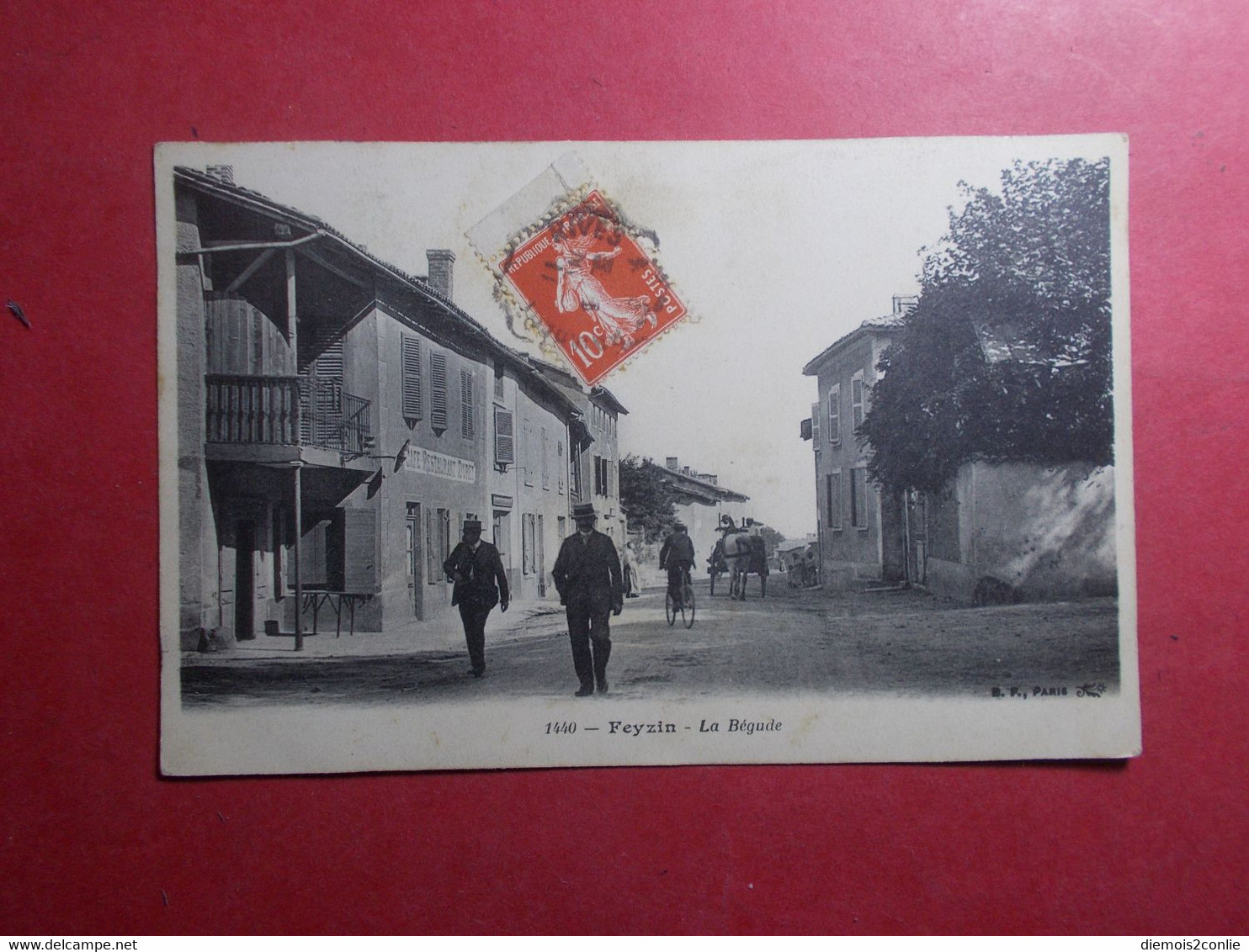 Carte Postale - FEYZIN (69) - La Bégude  - Animation 1911 (4321) - Feyzin