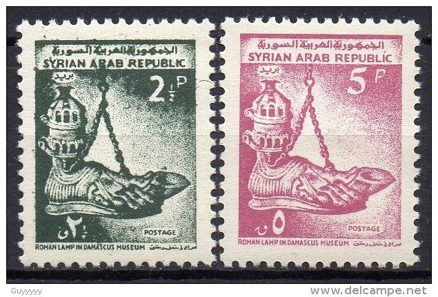 Syrie - 1966 - N° Yvert : 209 & 210 ** - Syrien