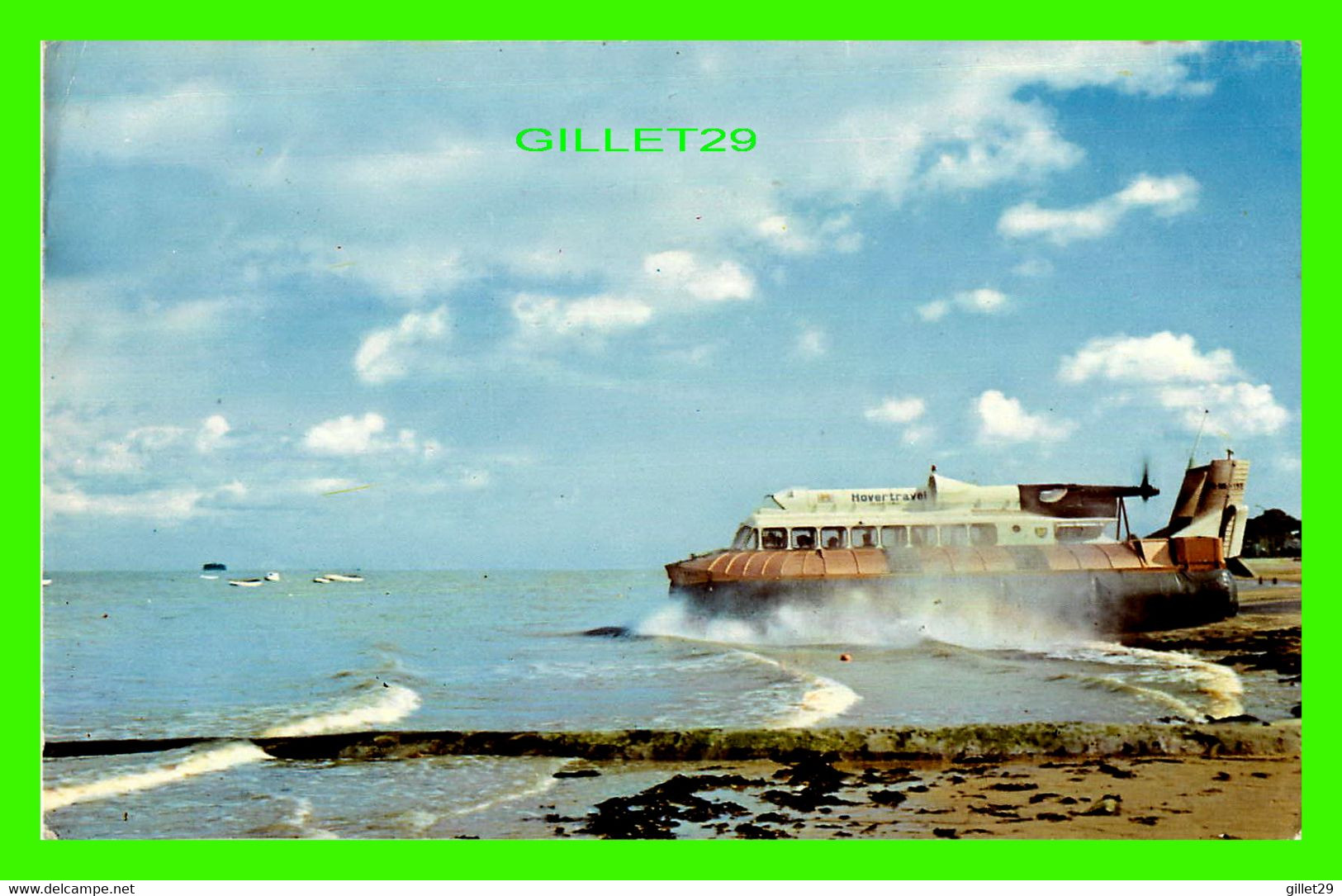 BATEAU, SHIP, AÉROGLISSEURS - SOUTHSEA-RYDE, I.O.W. HOVERCRAFT - TRAVEL IN 1967 - - Aéroglisseurs