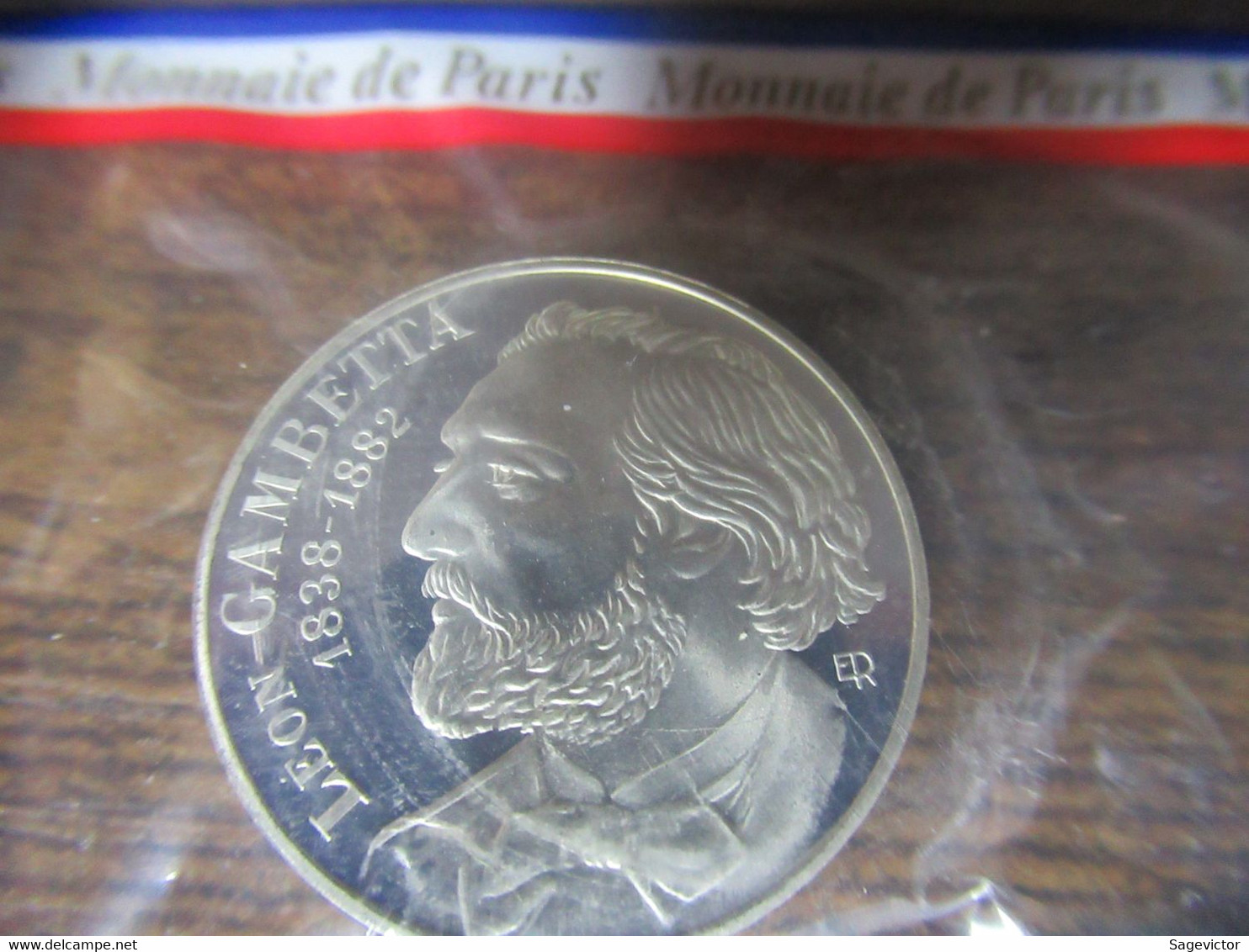 Pièfort  Ag 1982 10 Francs Gambetta - Variétés Et Curiosités