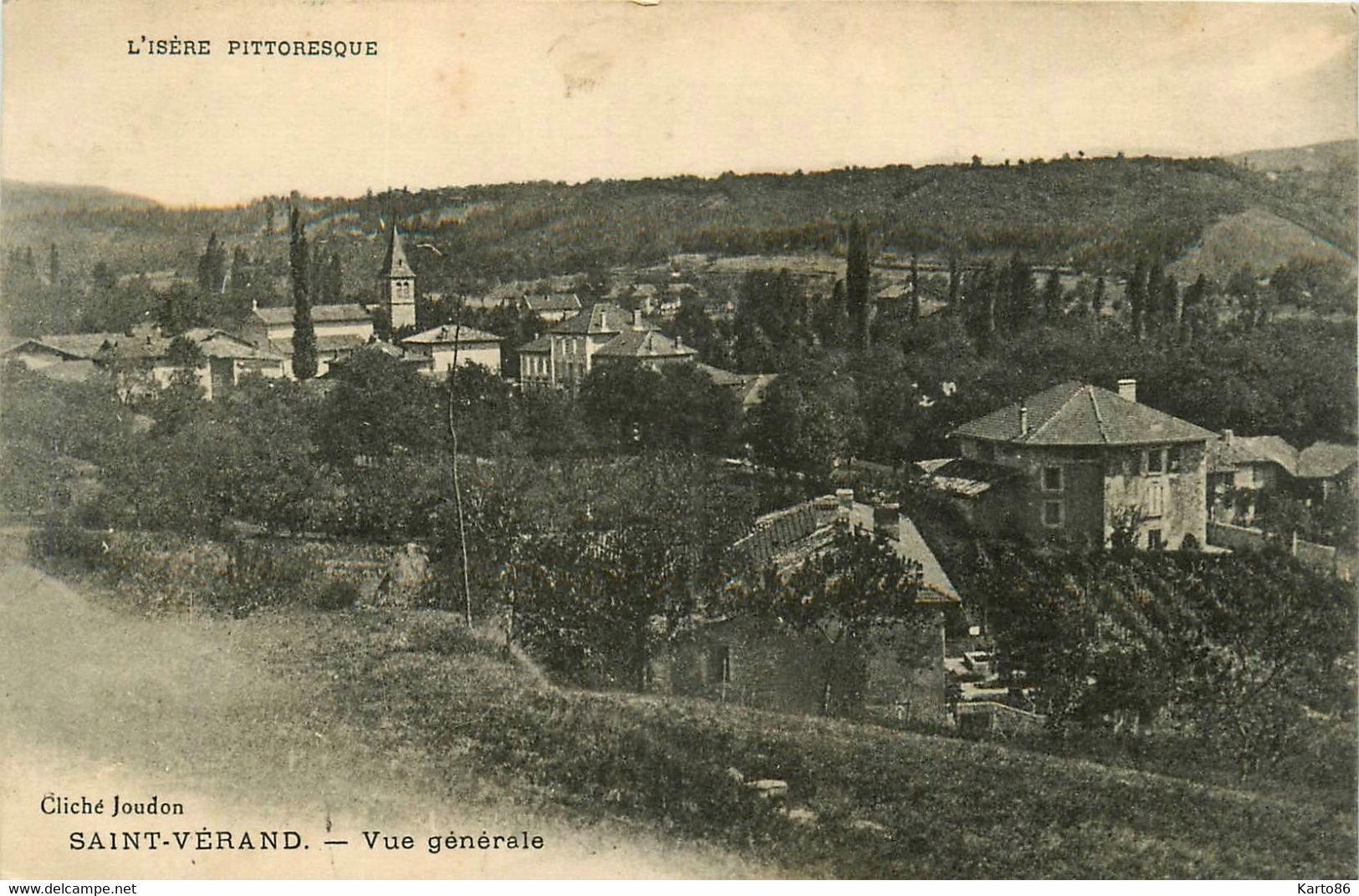 St Vérand * Vue Générale Sur Le Village * Panorama - Saint-Vérand