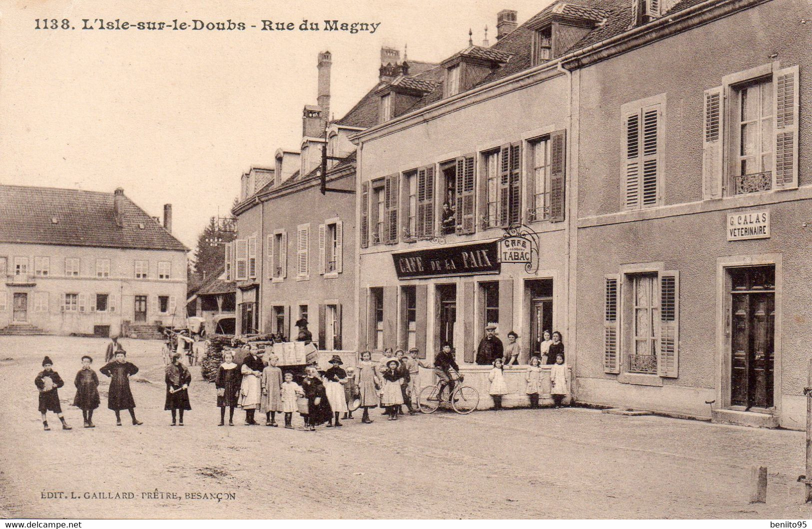 CPA De LISLE Sur Le DOUBS - Rue Magny. - Isle Sur Le Doubs