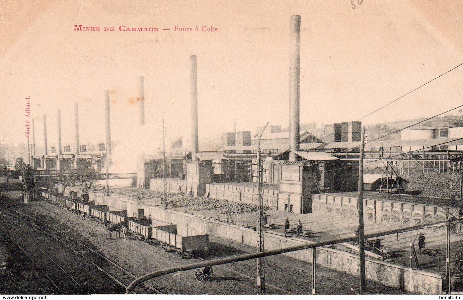 CPA De CARMAUX - Les Mines - Fours à Coke. - Carmaux