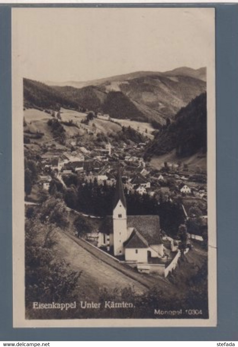 AUSTRIA  1930  EISENKAPPEL IN CARINZIA VIAGGIATA - Oberdrauburg