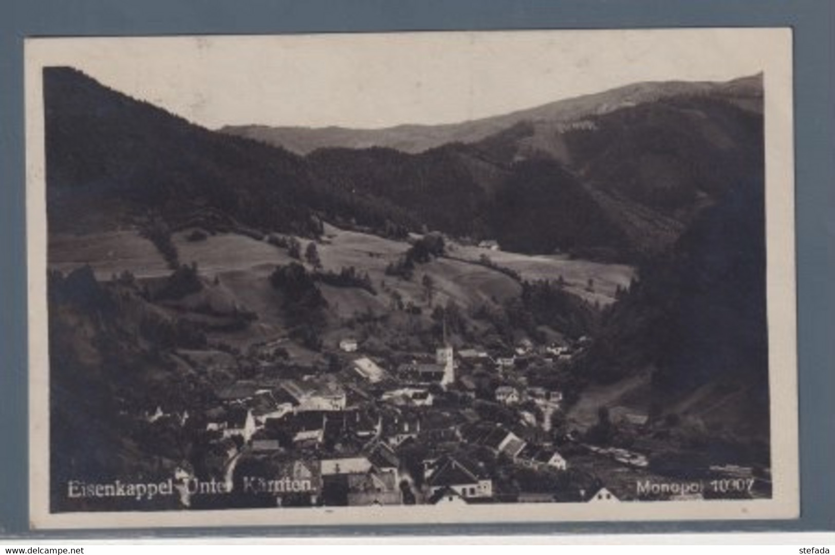 AUSTRIA  1931  EISENKAPPEL IN CARINZIA VIAGGIATA - Oberdrauburg
