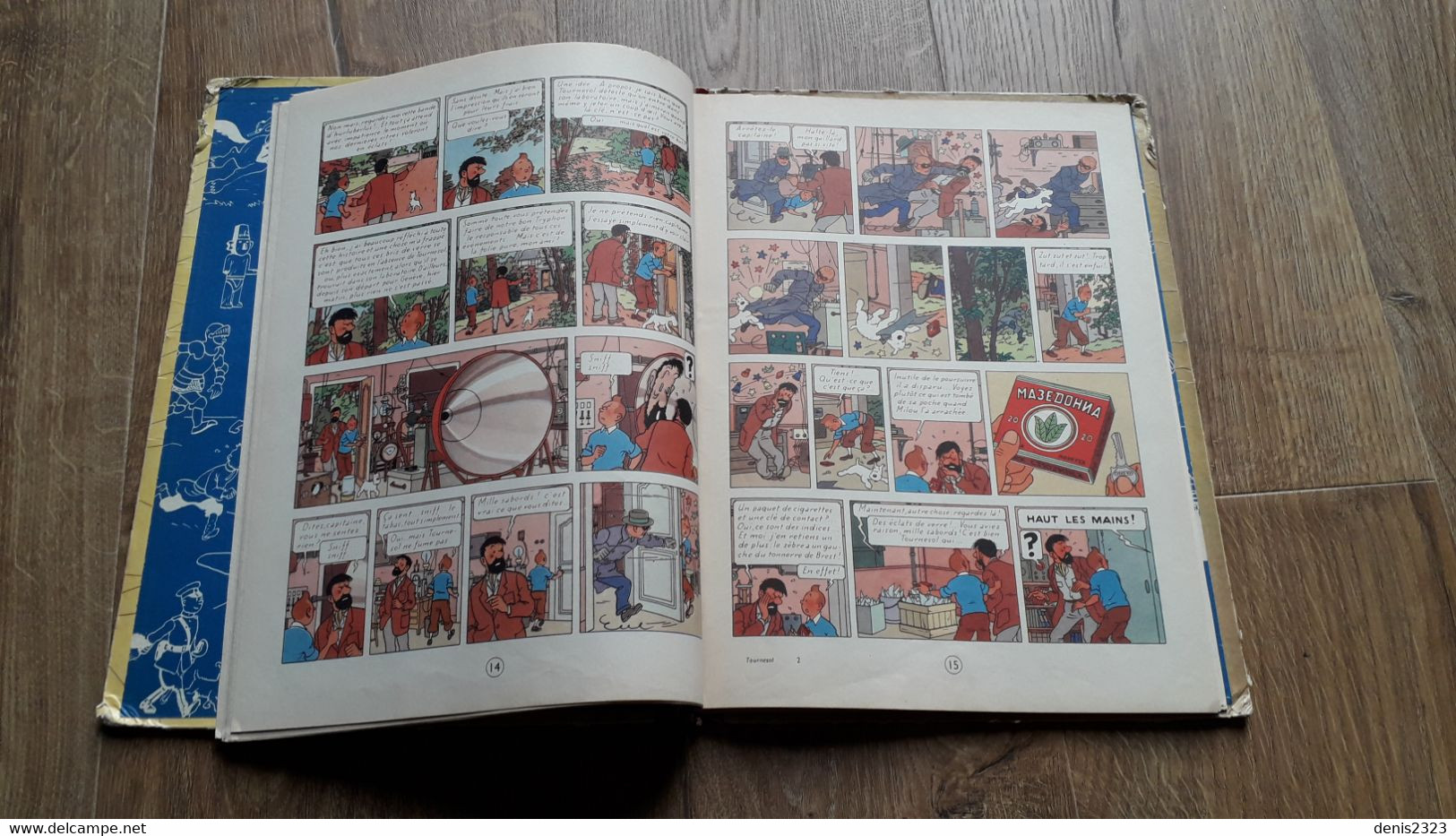 Tintin L'affaire Tournesol B19 EO 1956 - Tintin