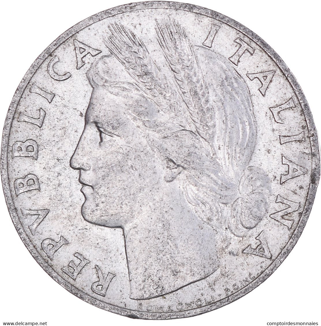 Monnaie, Italie, Lira, 1948, Rome, TB, Aluminium, KM:87 - 1 Lira