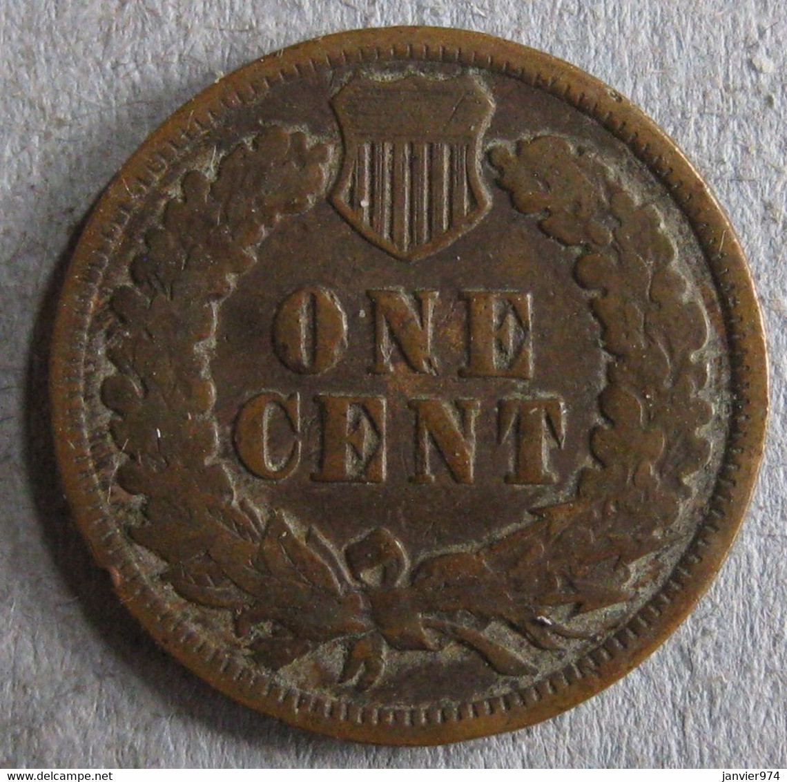 Etats-Unis . One Cent 1905 . Indian Head - 1859-1909: Indian Head